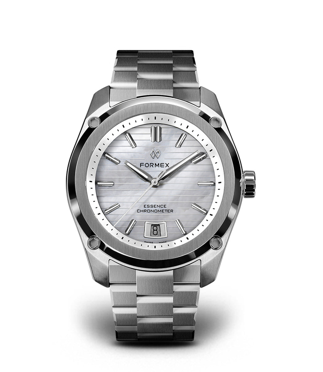エリサ Formex Essence ThirtyNine Chronometer Mother-Of-Sky Steel