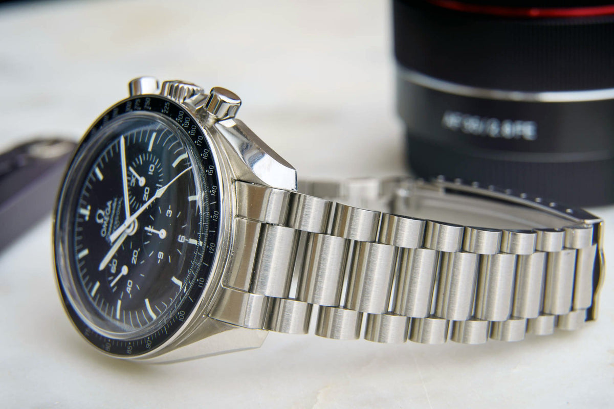 Uncle Seiko Omega Speedmaster Stainless Steel Bracelet Uncle