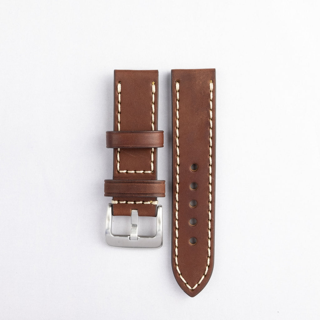 Flat Thick Oil Leather Strap