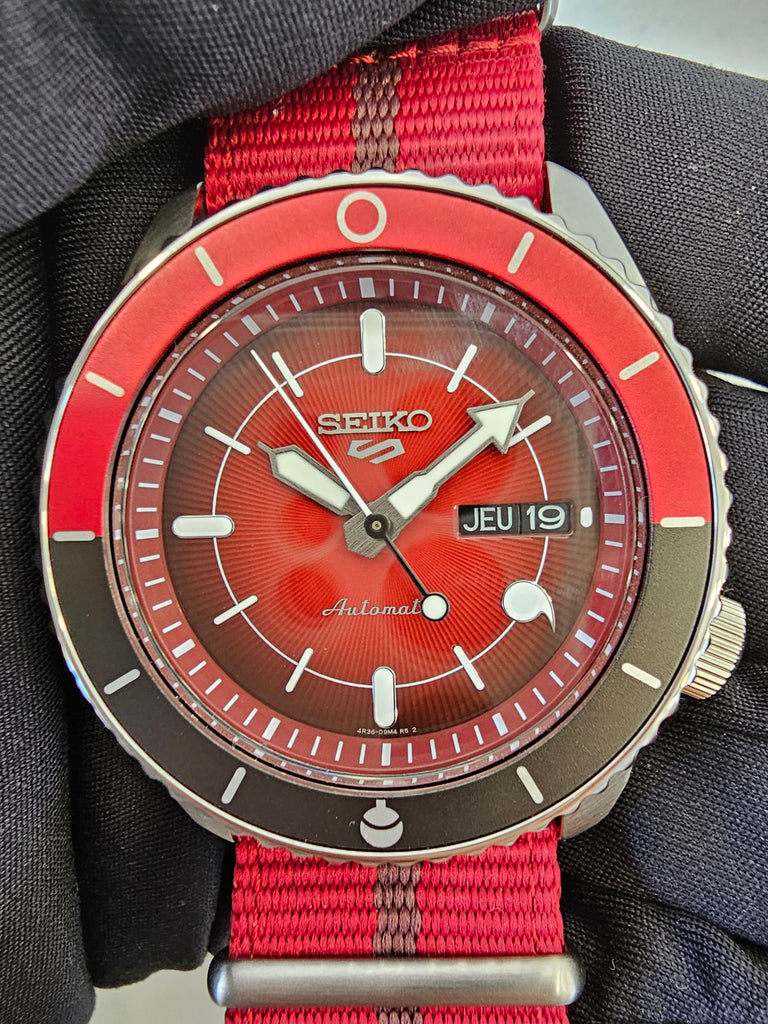 Pre-owned Seiko 5 Sports NARUTO & BORUTO SRPF67K1 L/E