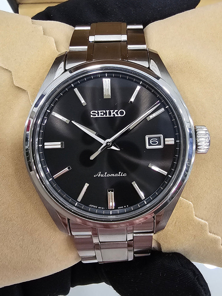 Pre-owned JDM Seiko Presage SARX035 Black dial
