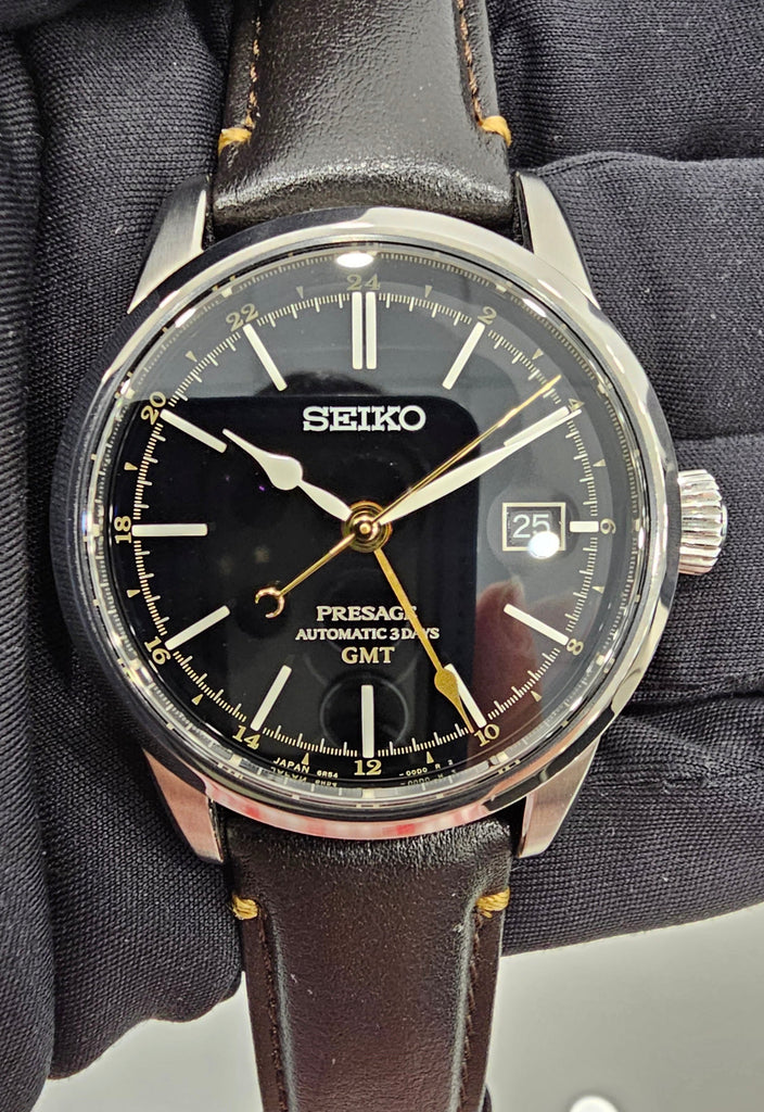 Pre-owned Seiko Presage Craftmanship Series Urushi Lacquer Dial Model SPB447