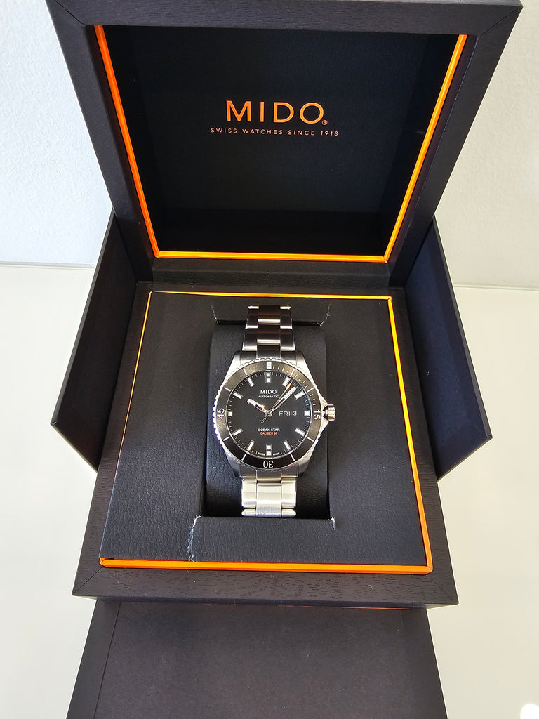 Pre-owned Mido Ocean Star M026.430.11.051.00
