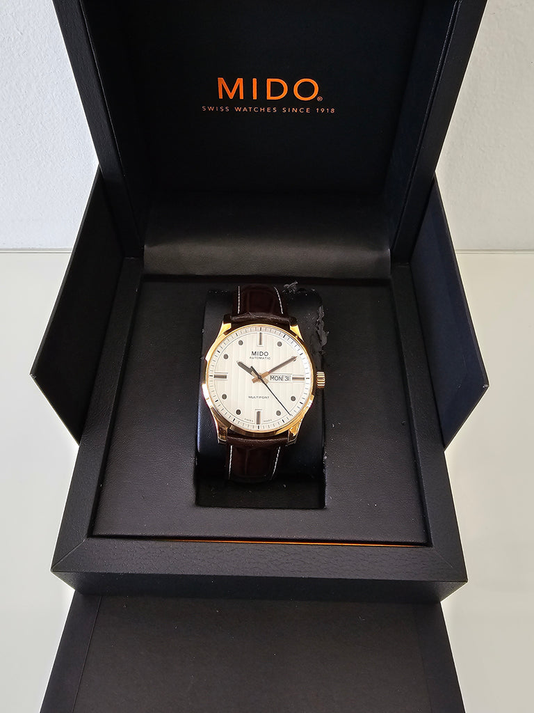 Pre-owned Mido Multifort Automatic M005.430.36.031.80