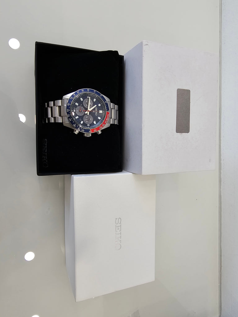 Pre-owned Seiko Prospex Solar Speedtimer SSC913P1