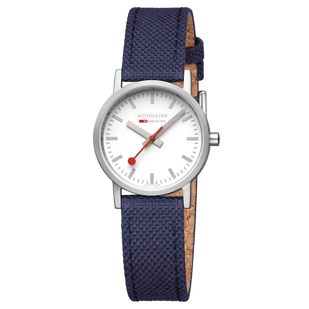 Mondaine Classic Deep Ocean Blue Textile 30mm