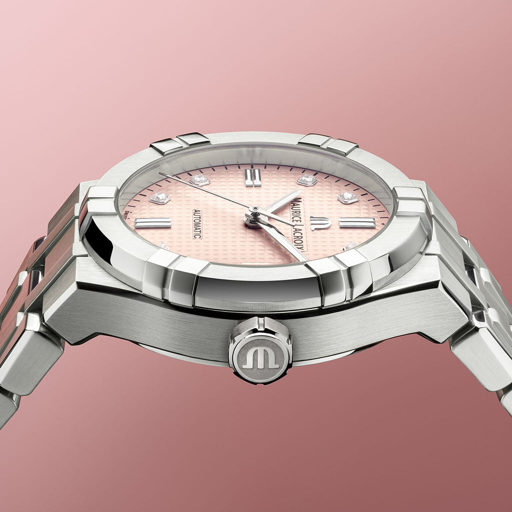 AIKON AUTOMATIC LIMITED SUMMER EDITION 35MM PINK DIAL