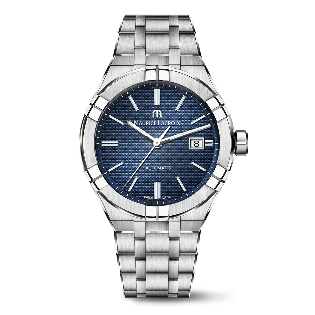 AIKON AUTOMATIC DATE 42MM BLUE DIAL