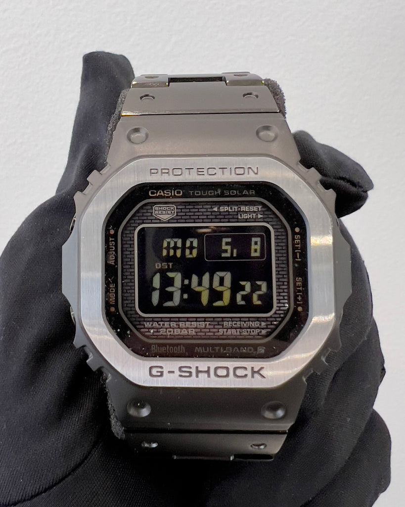 Pre-owned Casio G-SHOCK FULL METAL GMWB5000-MB1