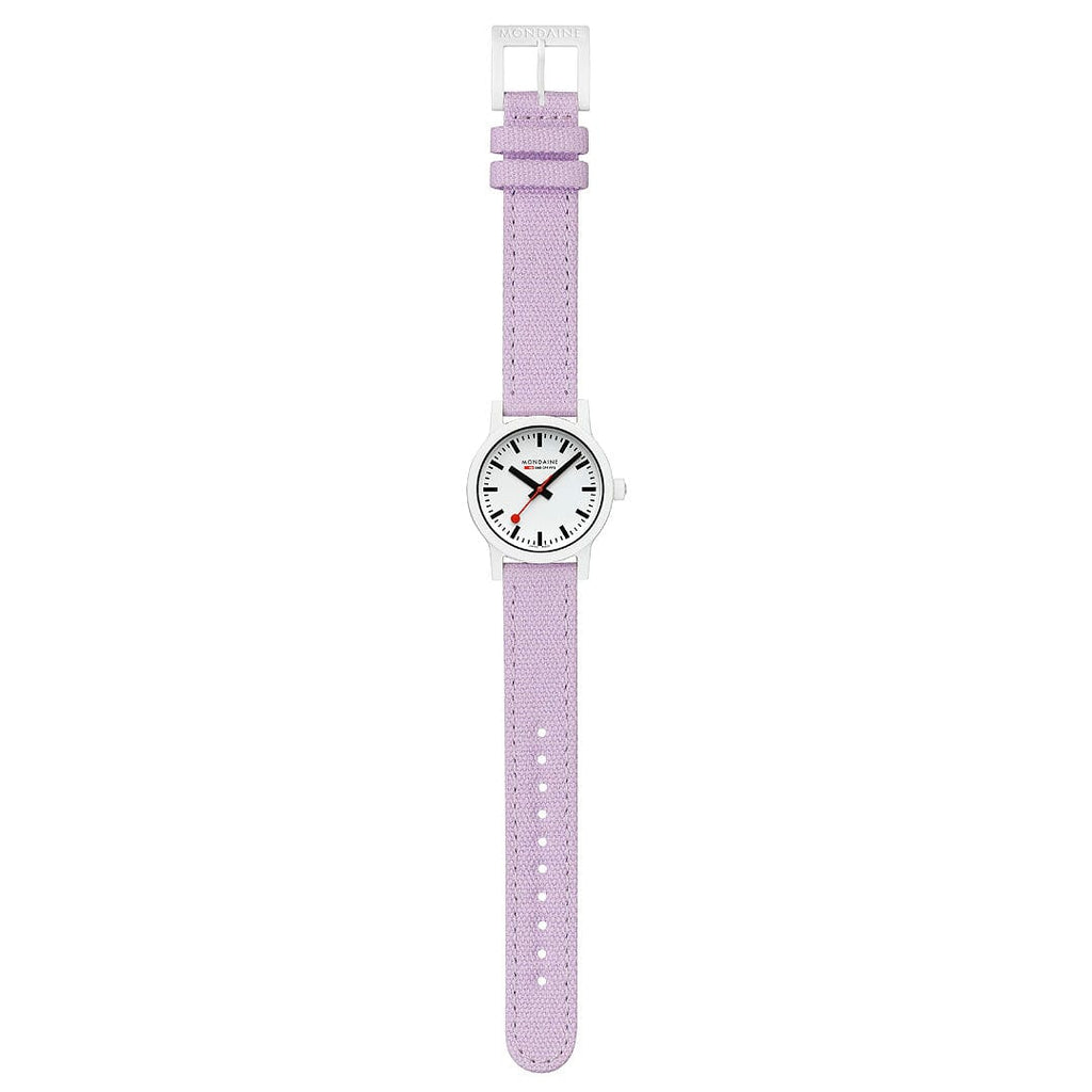 Mondaine Essence White Lavender Sustainable Watch 32mm