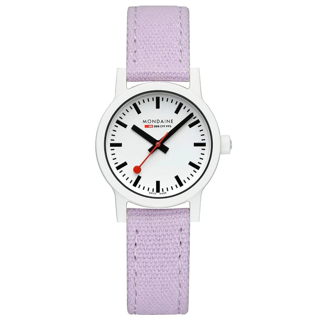 Mondaine Essence White Lavender Sustainable Watch 32mm