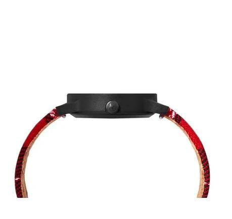 Mondaine Essence Dark Red Sustainable Watch 32mm