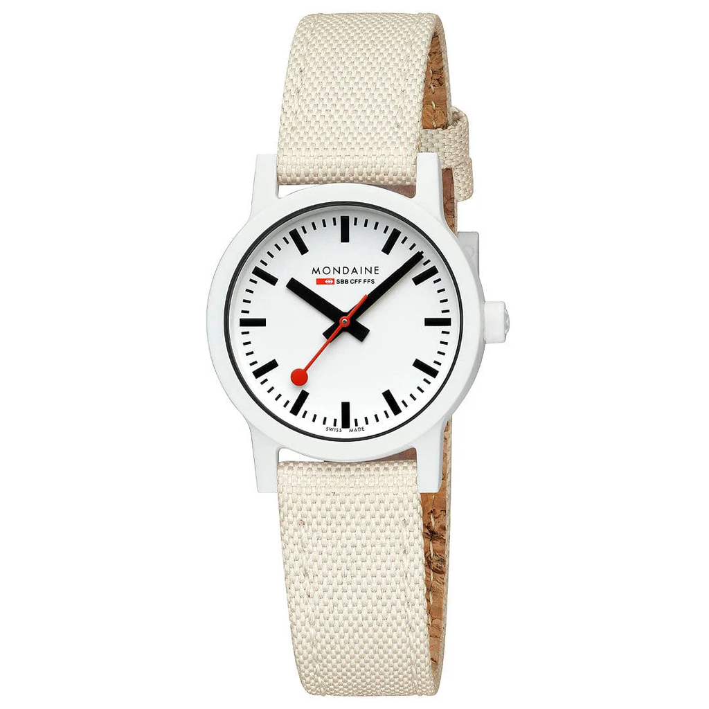Mondaine Essence Light Grey Sustainable Watch 32mm