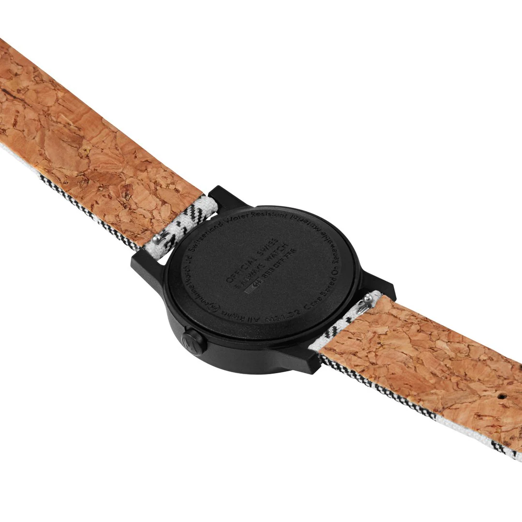 Mondaine Essence Black Sustainable Watch 32mm