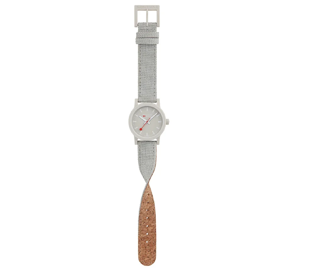 Mondaine Essence Grey Case Sustainable Watch 32mm