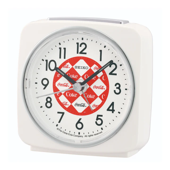 Seiko Alarm Clock Coca-Cola QHE910WN – Russell Jewellers Seiko Alarm Clock Coca-Cola QHE910WN – Russell Jewellers