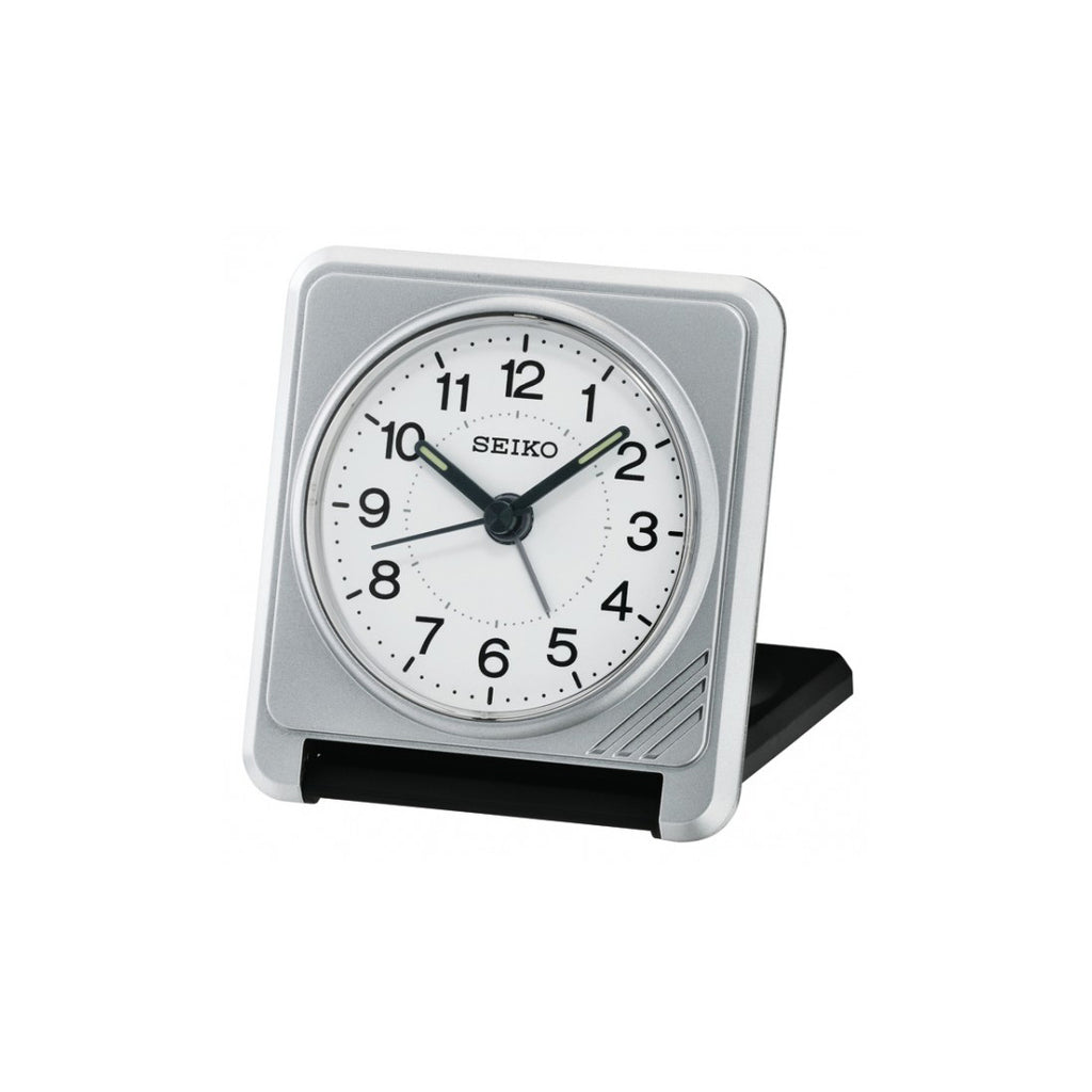 Seiko Foldable Travel Alarm Clock QHT015S