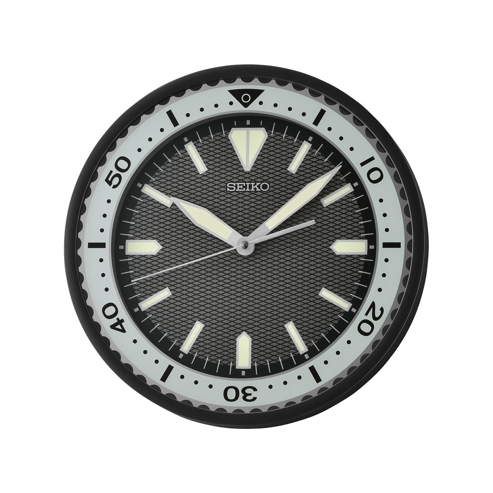Seiko Diver Wall Clock Grey QXA791-T