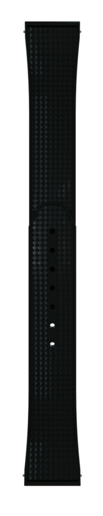 REEF "DEPLOYANT" BLACK RUBBER STRAP