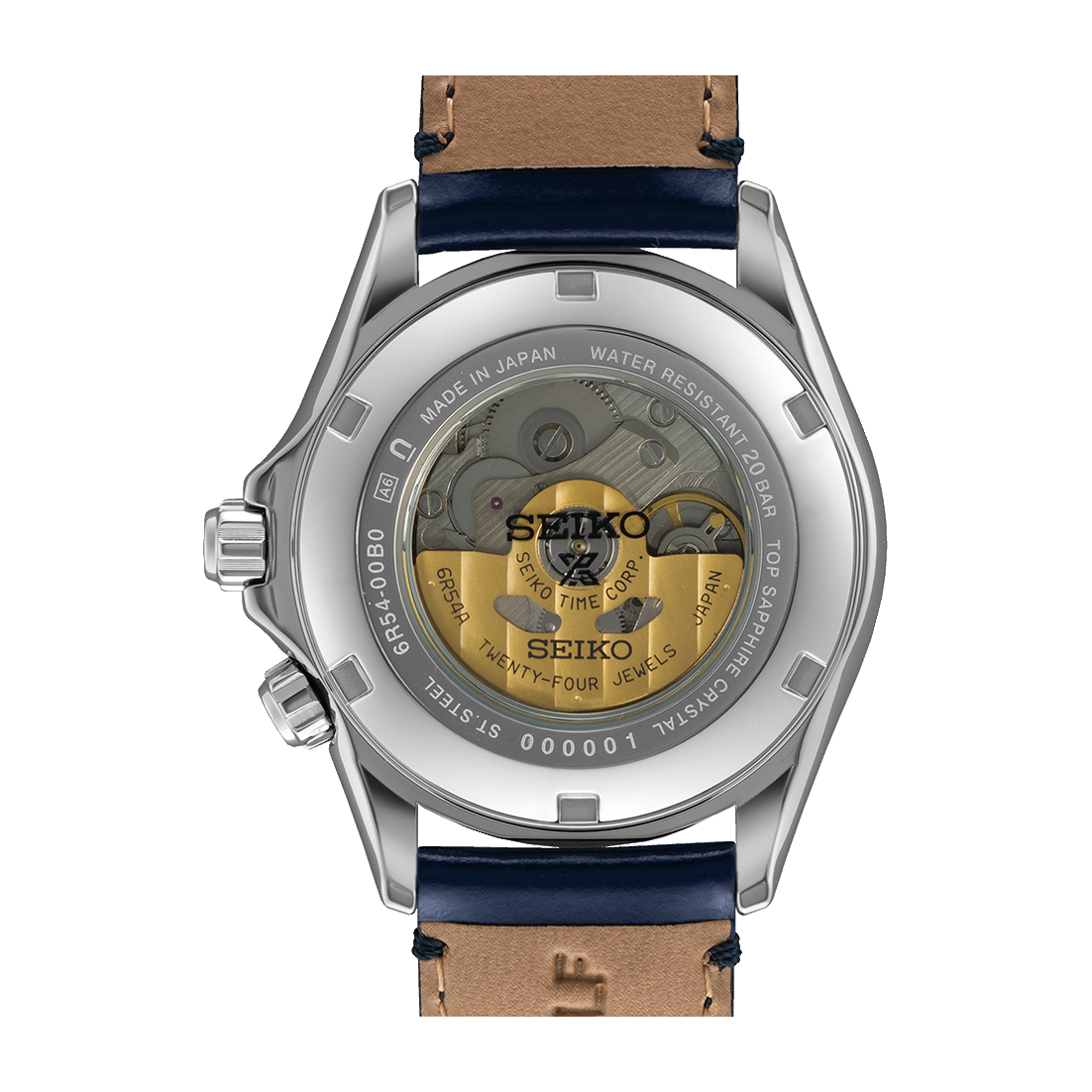 Seiko Prospex Alpinist GMT Blue SPB377J1 Russell Jewellers