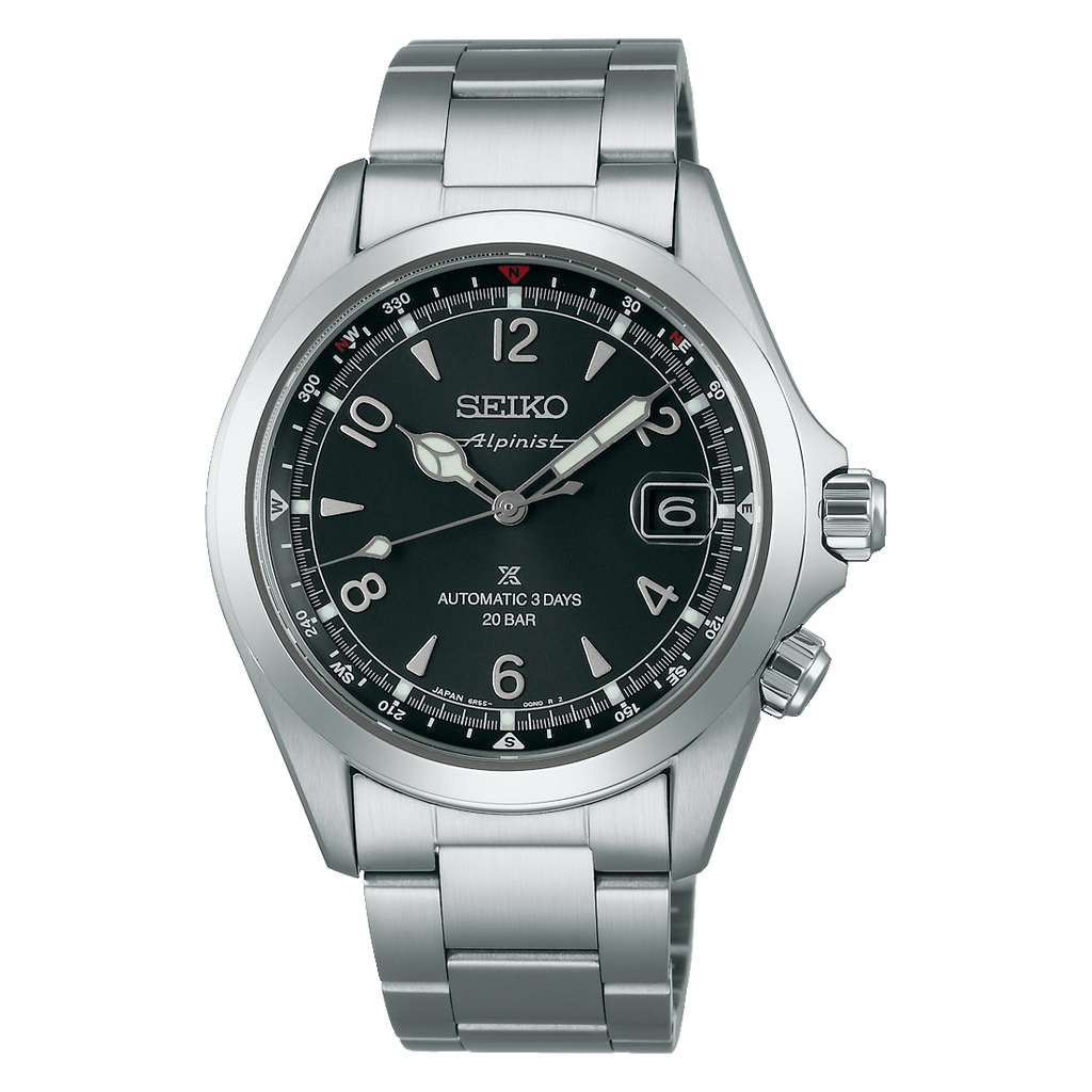 Seiko Prospex New Alpinist Black Automatic SPB505J1