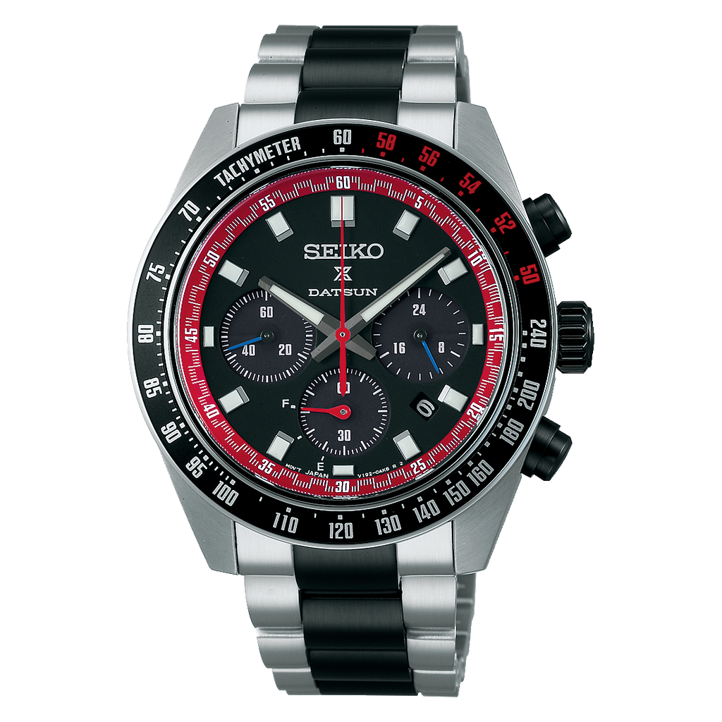 Seiko Prospex Solar Speedtimer Chronograph Datsun 240Z Limited Edition SSC957