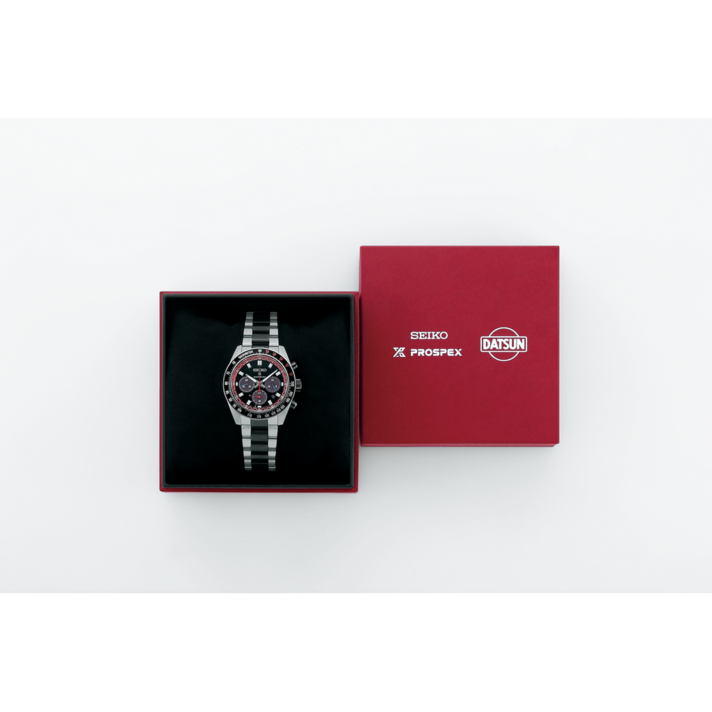 Seiko Prospex Solar Speedtimer Chronograph Datsun 240Z Limited Edition SSC957