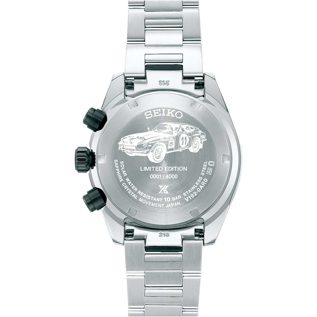 Seiko Prospex Solar Speedtimer Chronograph Datsun 240Z Limited Edition SSC957