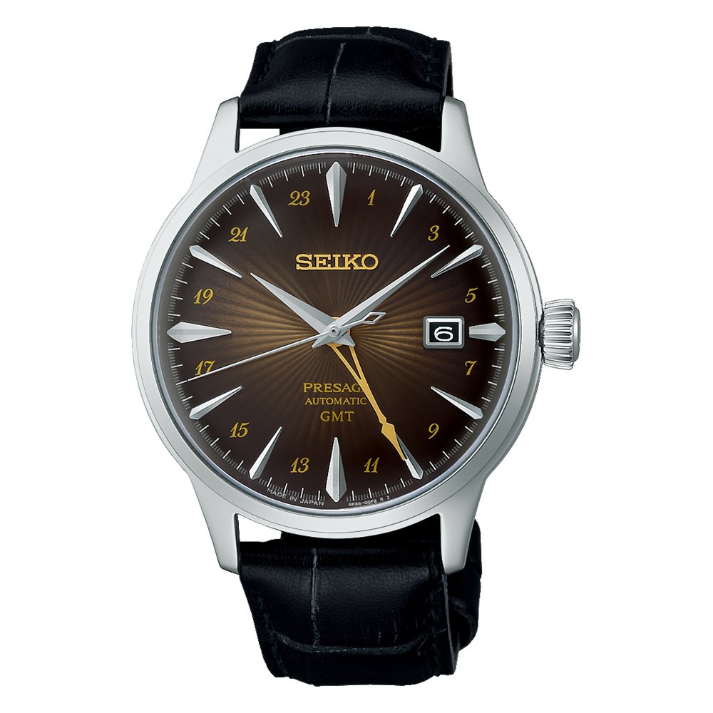 Seiko Presage "Rusty Nail" GMT SSK039J1