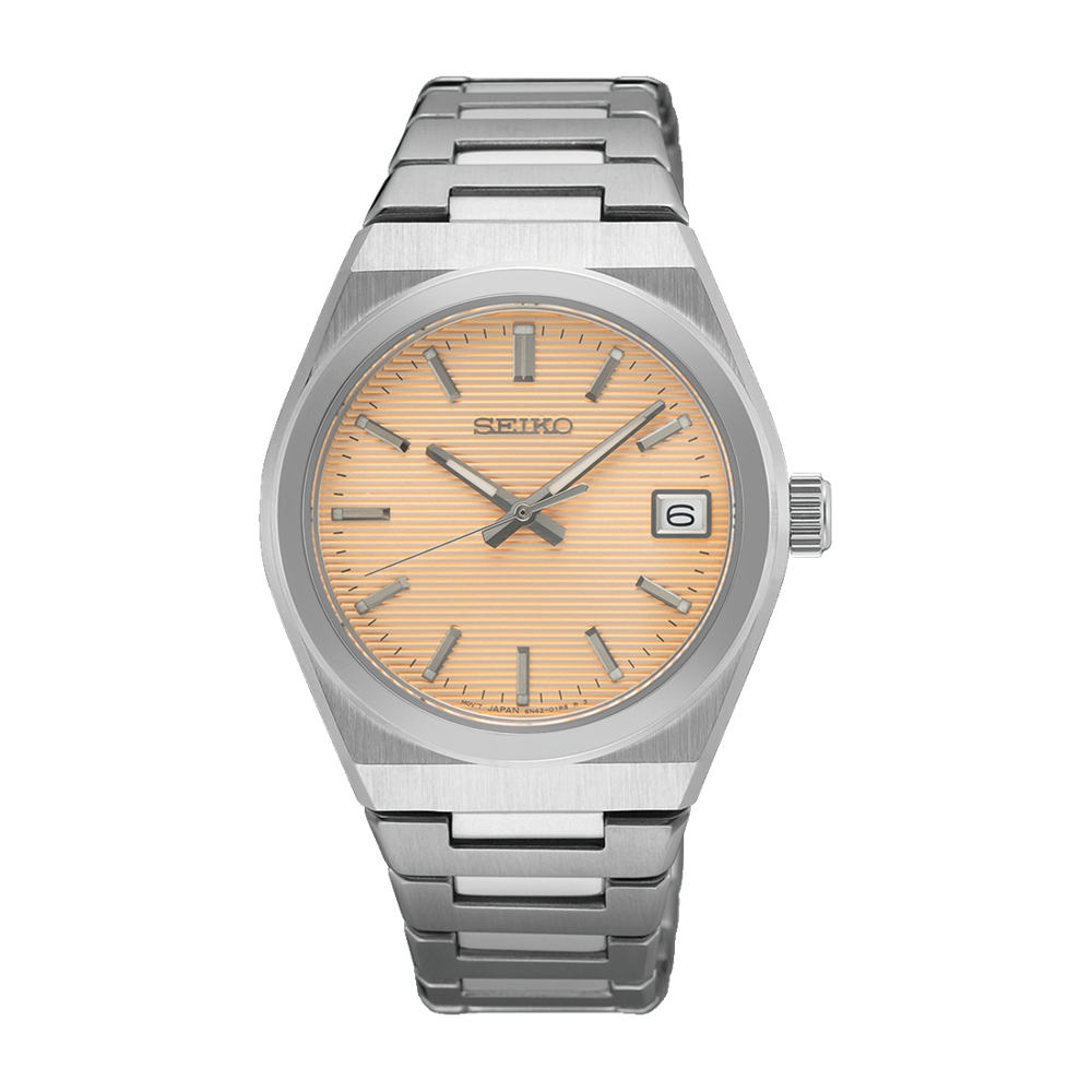 Seiko Quartz Salmon Dial SUR577