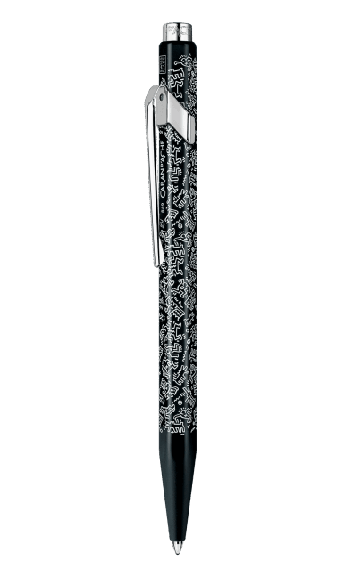 Caran d'Ache + Keith Haring Special Edition Matt Black 849 Ballpoint Pen