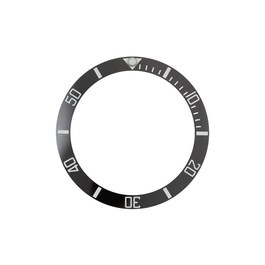 SKX007/SRPD Ceramic Bezel Insert: Sub style Black/White – Russell