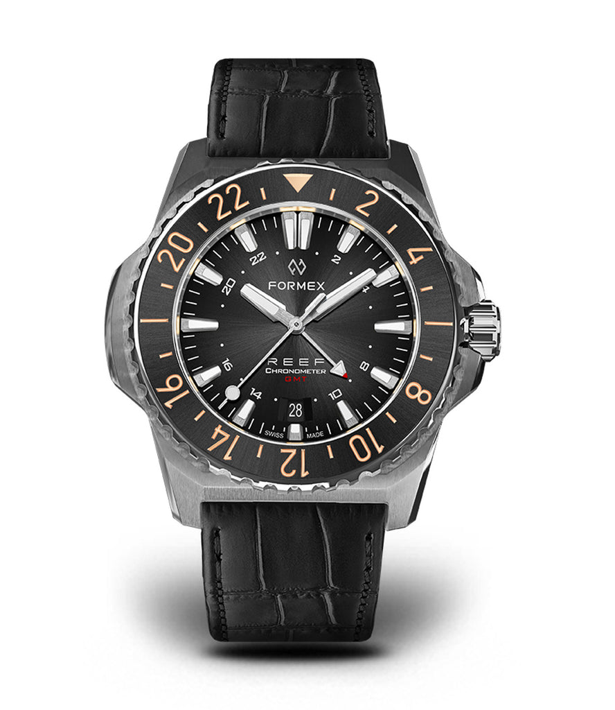 Formex Reef GMT Black (Red Accents)