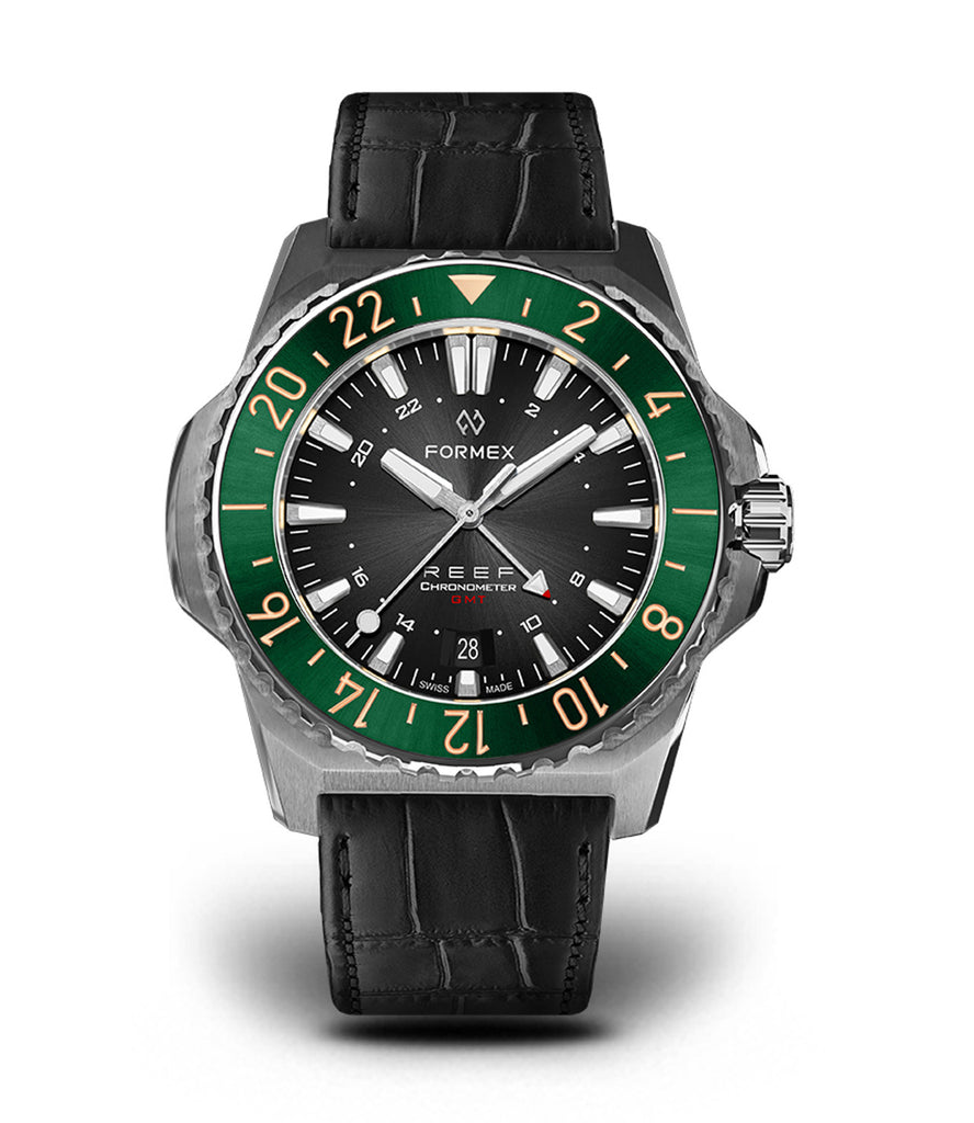 Formex Reef GMT Black (Red Accents)