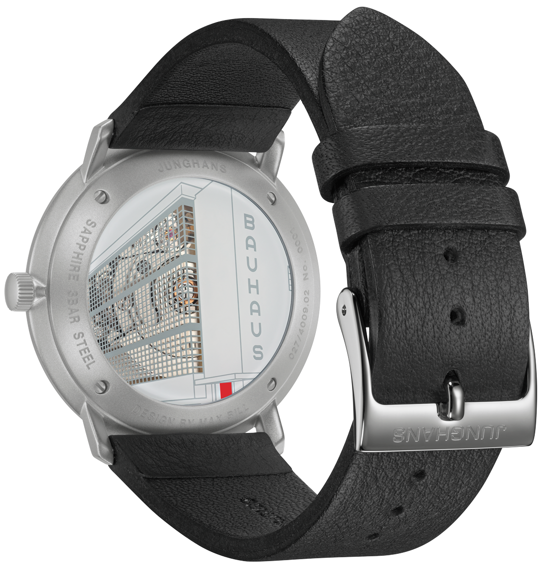 Junghans Max Bill Automatic Bauhaus 27 4009.02