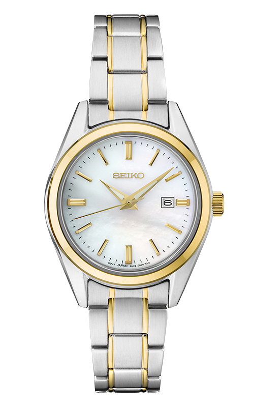 Seiko two 2025 tone women's watch