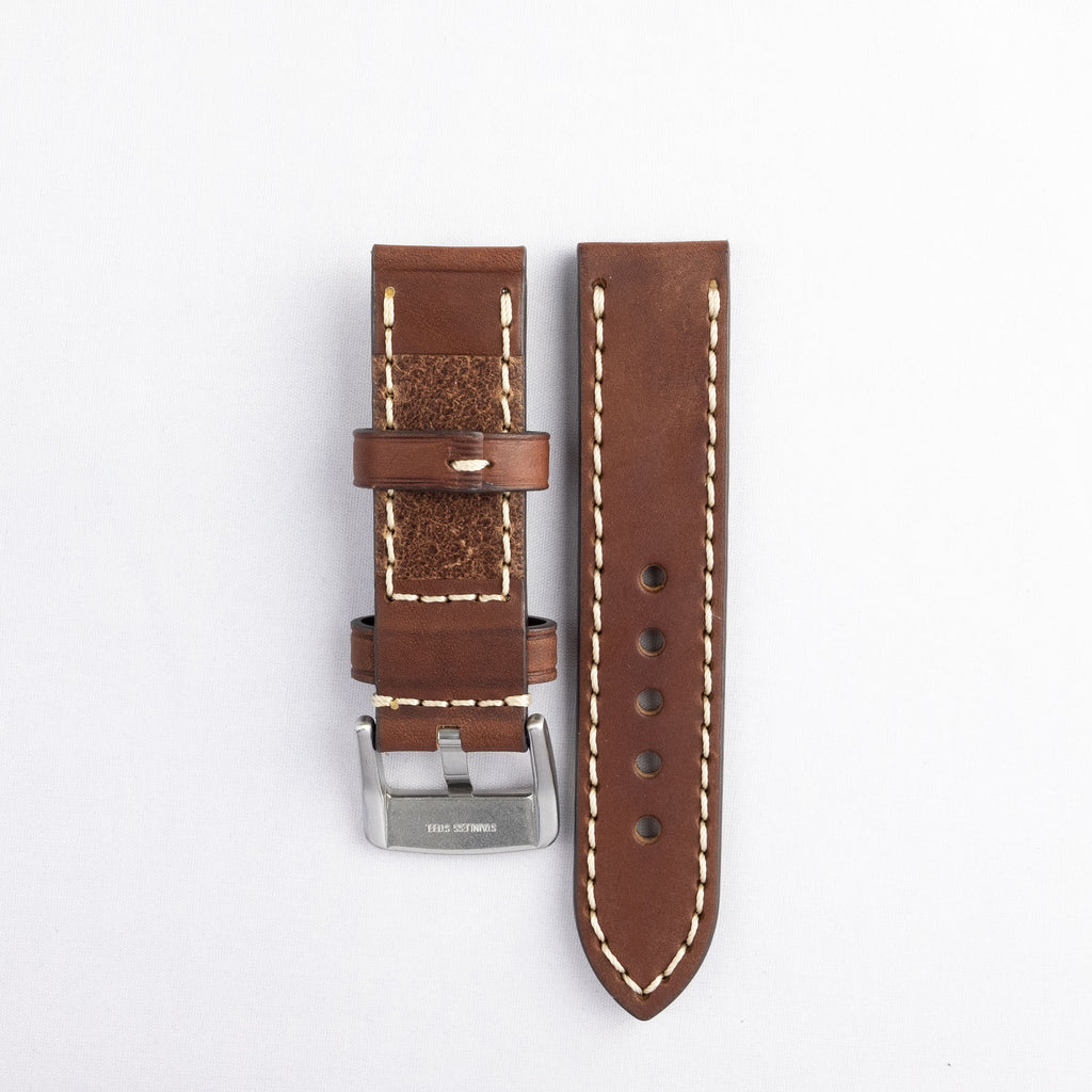 Flat Thick Oil Leather Strap