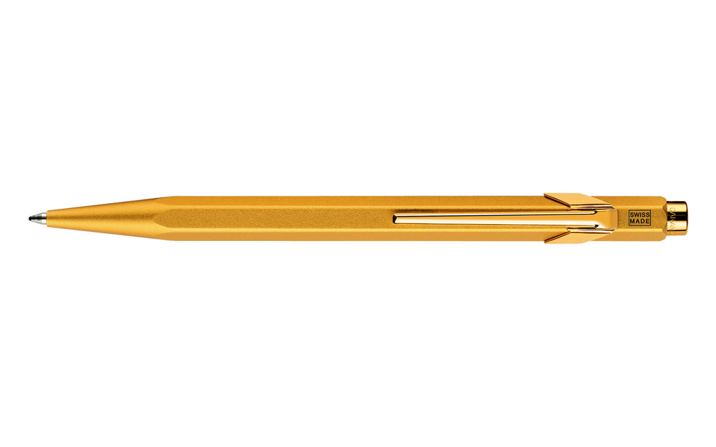 Caran d’Ache 849 Goldbar Ballpoint (with Tin Case)