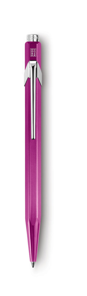 Caran d'Ache 849 Metallic Purple Ballpoint Pen