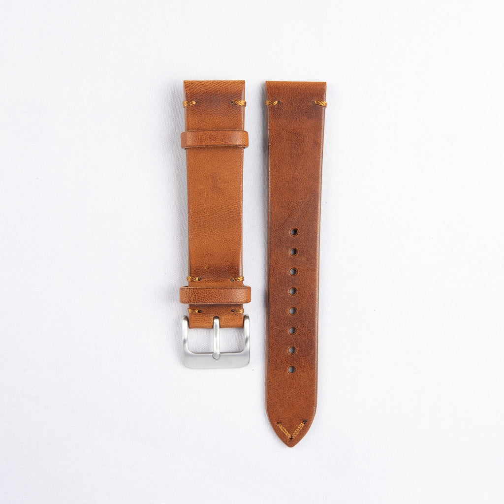 Vintage Leather Strap with Stitching