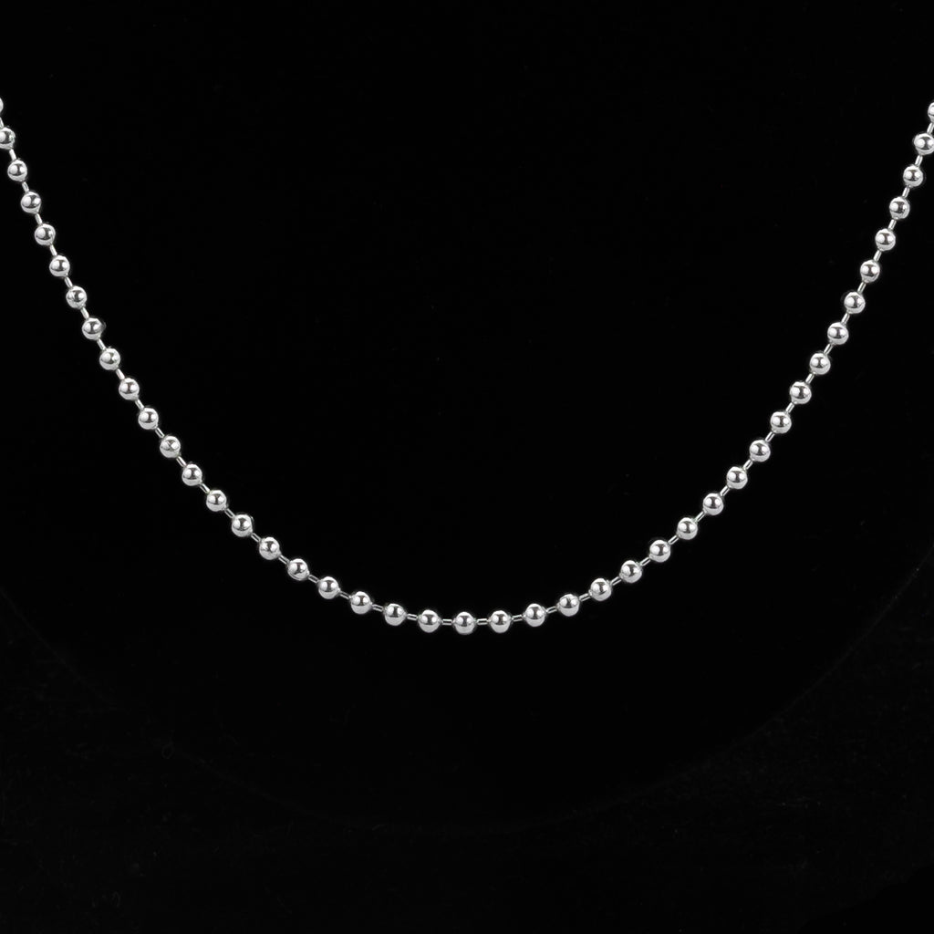 925 Sterling Silver Ball Chain