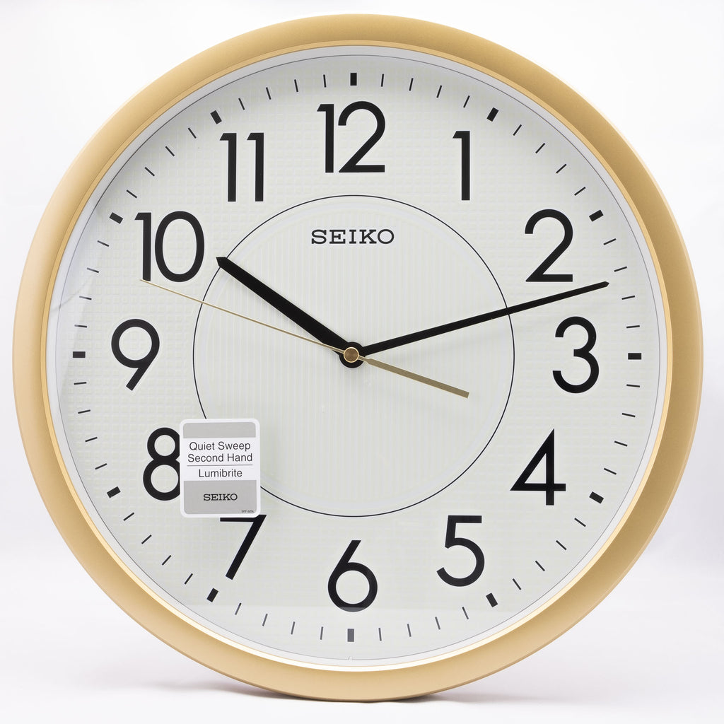 Seiko QXA629G Wall Clock with Glowing Dial