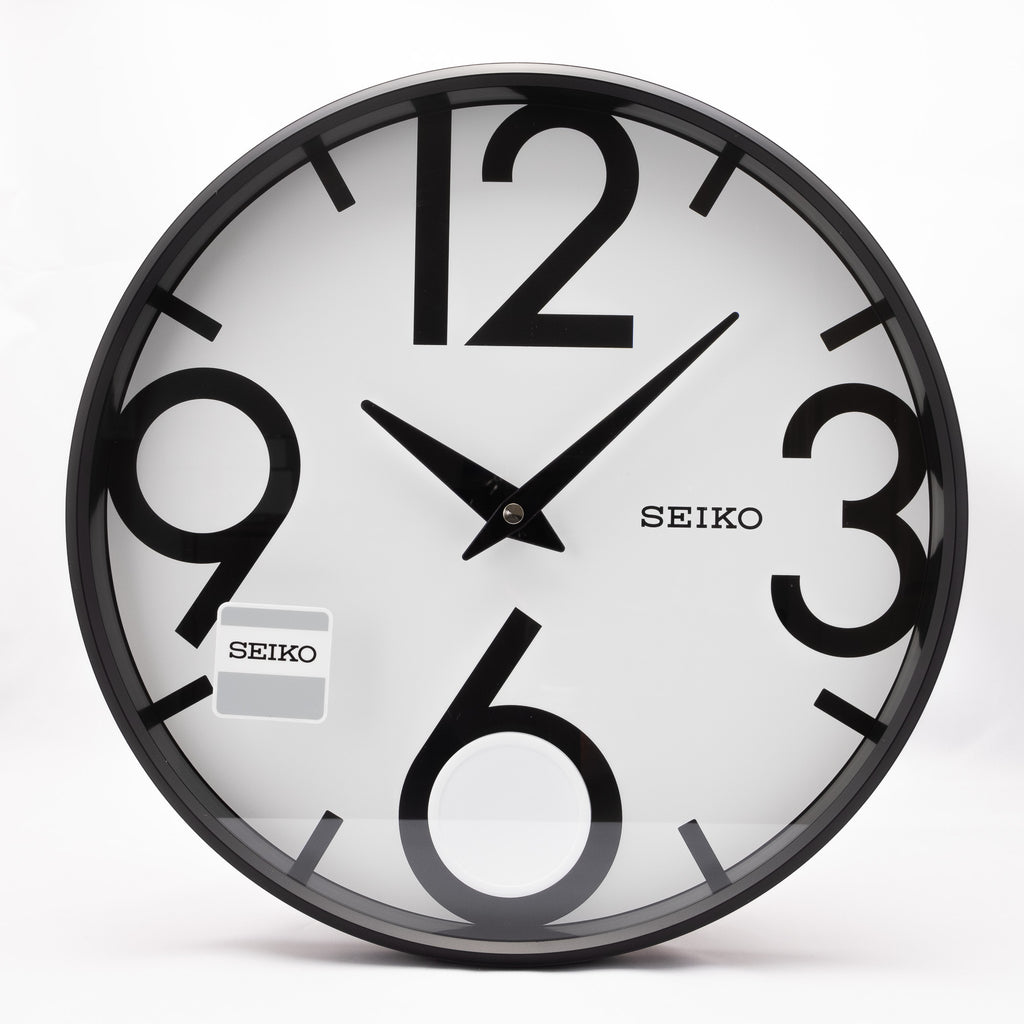Seiko QXC239K Wall Clock with Pendulum