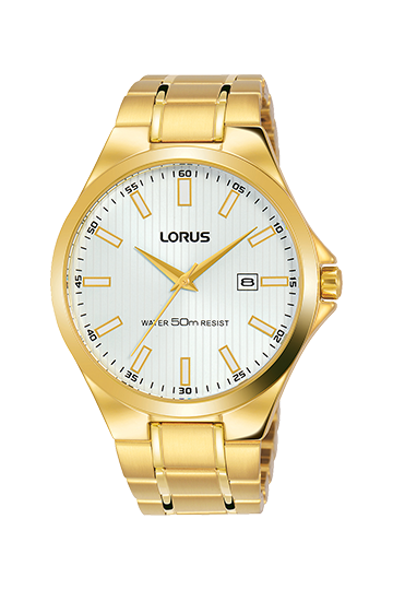 Lorus Quartz Men\'s Gold RH986KX9 – Russell Jewellers | Quarzuhren
