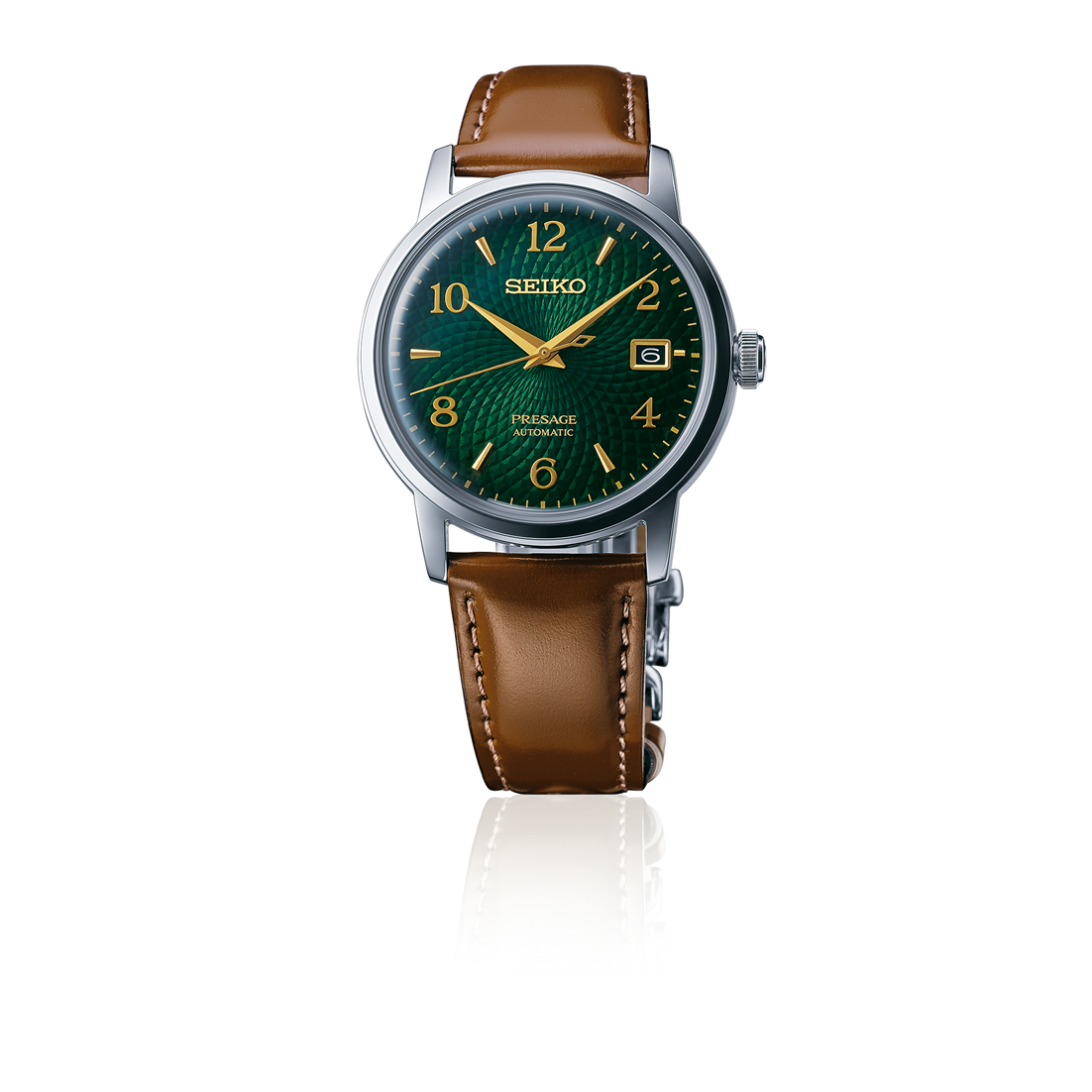 Seiko presage sales cocktail time green