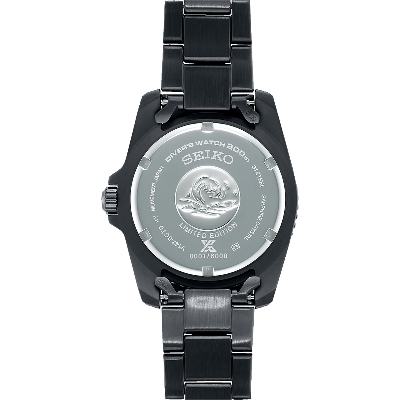 Seiko Prospex Solar Dive Watch Black Series Limited Edition SNE587
