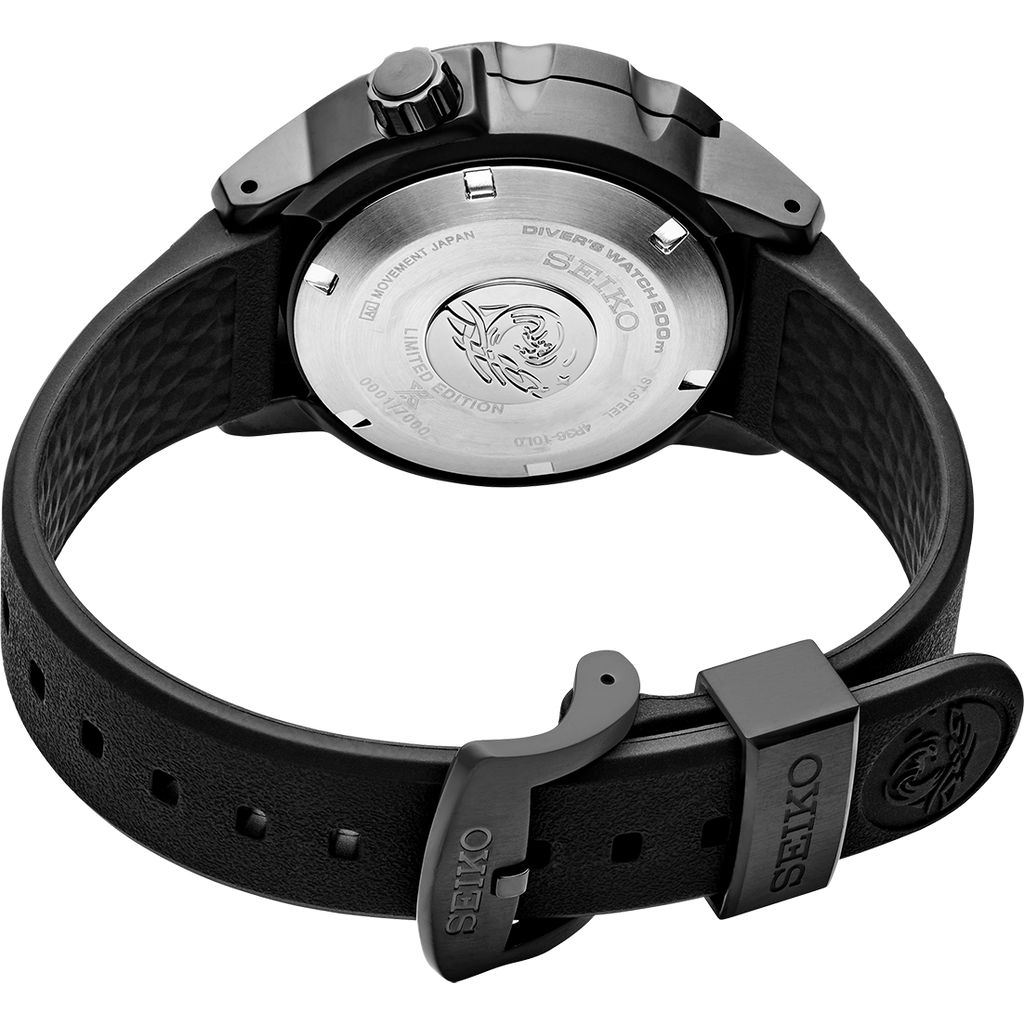 Seiko Monster Black on Black Limited Edition