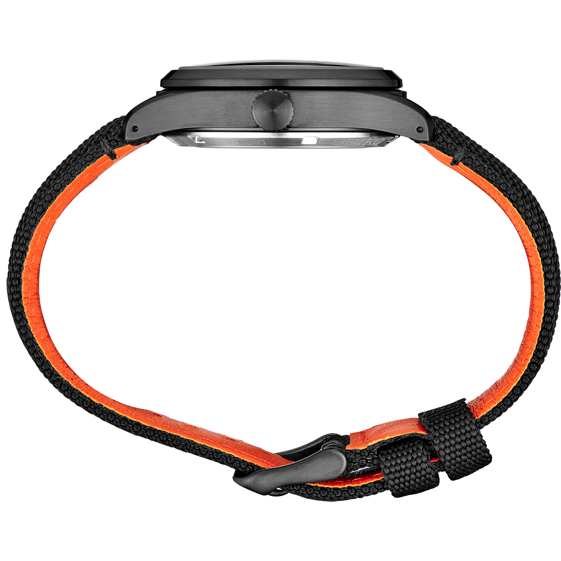 Seiko black and orange watch sales
