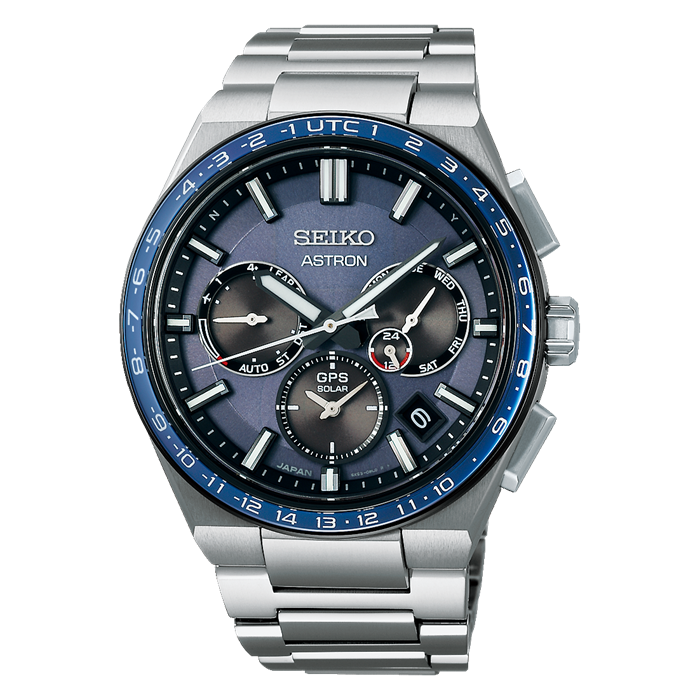 Seiko Astron GPS Solar Blue SSH109J1 Russell Jewellers