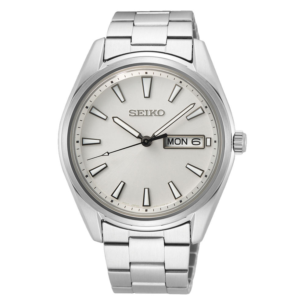 Seiko Quartz Watch Silver SUR339P1F